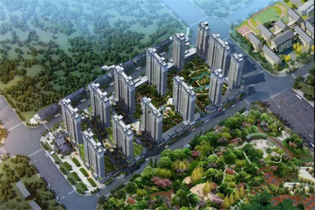 中央华府四楼86平两室精装103万可按揭